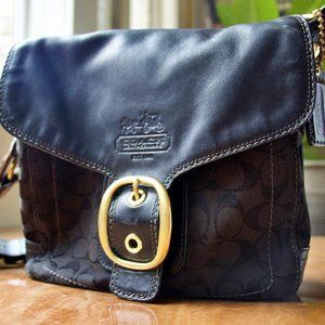 Black Coach Shoulder Bag